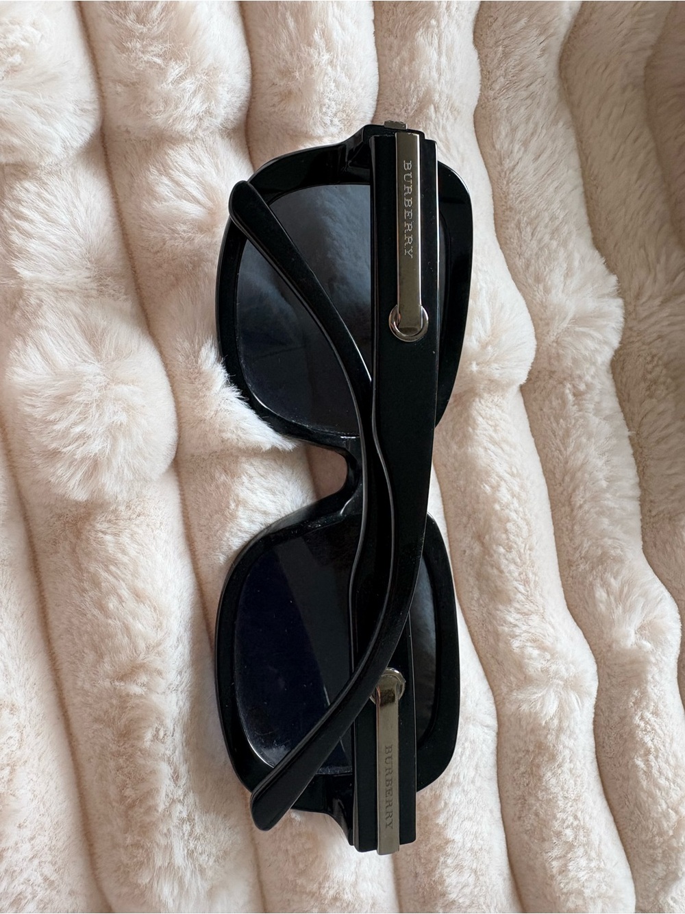 Burberry Black Women's Oversized Square Sunglasses - Picture 2 of 4